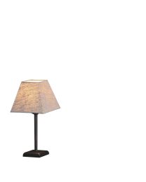 Lampe De Table Avec Abat-jour En Lin