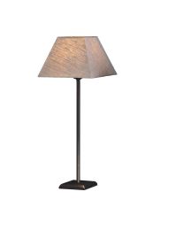 Lampe De Table Avec Abat-jour En Lin