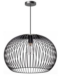 Lampe Pendante, Fil Noir W50cm