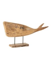 Whale Mia Wood Natural Large