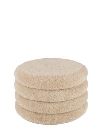 Pour Rond Teddy Poly Beige