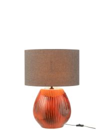 Lamp+shade Akane Ceramic Red Small