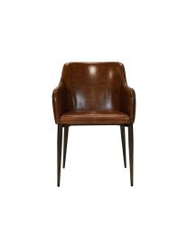 Fauteuil Avec Pieds En Métal Bronze - Par 2