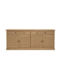 Country Oak Dresser, 4 Drawer And 4 Doors