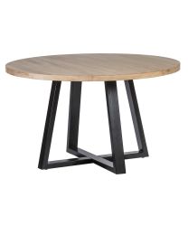 Table à Diner Piètement Métal ø 130cm