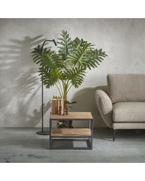 Side Table Square In Teak Wood