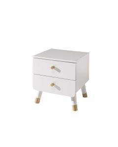 Billy Nightstand Satin White