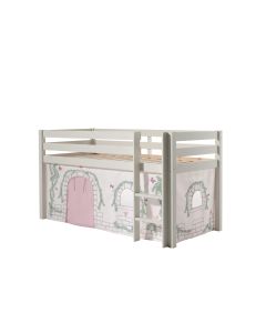 This Pino-combination Contains A Pino  Mid Sleeper White  And A Curtain Birdy