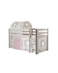 Pino Lot Avec Lit Compact Blanc, Housse Birdy Et Tunnel Birdy