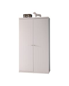 Robin 2 Door Wardrobe White