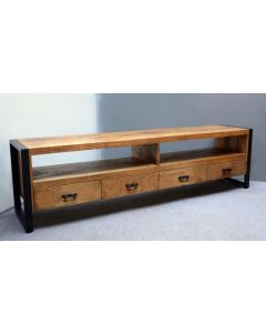 Buffet Tv Xl En Bois De Manguier